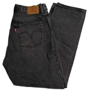 Levi's 501 Premium Black Straight Leg Jeans Men's W29 L28